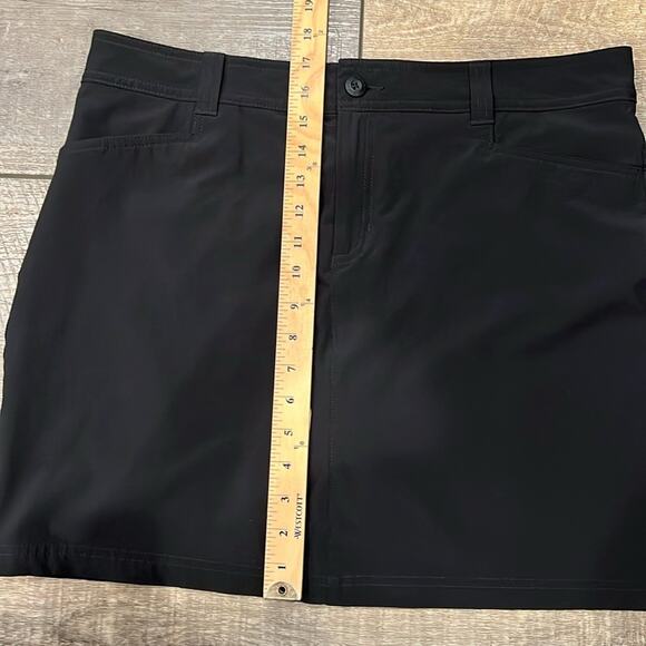 Eddie Bauer Adventure 2.0 Skort Black Size 12 - Picture 5 of 9